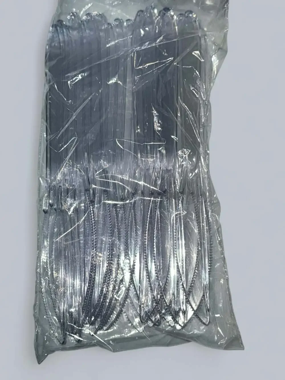 Clear Plastic Cutlery Bulk Pack Heavy Duty Forks Knives Spoons